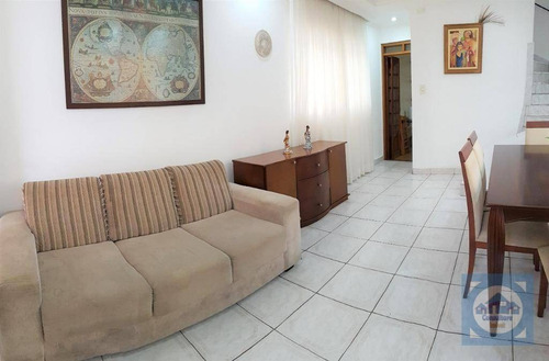 Casa Com 3 Dormitórios À Venda, 190 M² Por R$ 730.000,00 - Campo Grande - Santos/sp - Ca0774