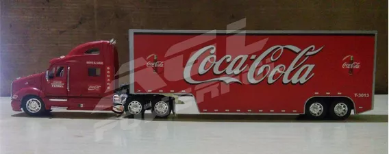 ¡trailer Coca-cola Con Luces! Escala 1/32