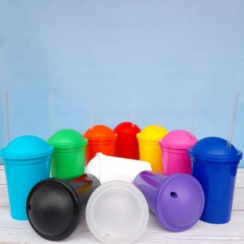 Vasos Milkshake Souvenir Eventos Infantiles X 35 Unidades