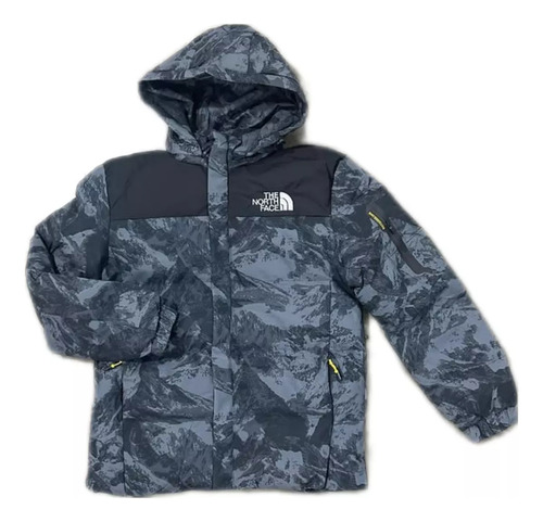 Campera The North Face Puffer Camuflada