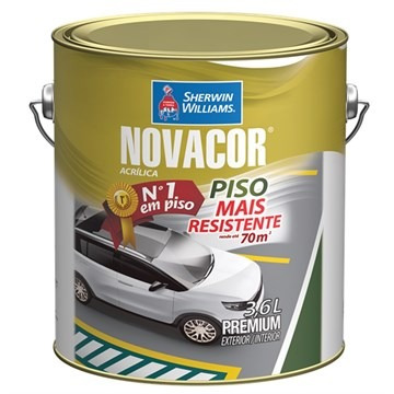 Tinta Novacor Piso  3,6l Cinz Galao(3,6 Litros) 