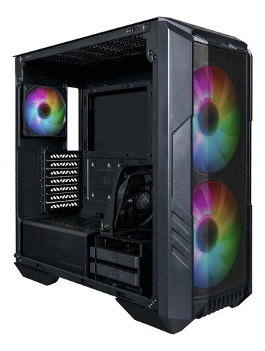 Imagen 1 de 6 de Gabinete Gamer Cooler Master Haf 500 Black Argb