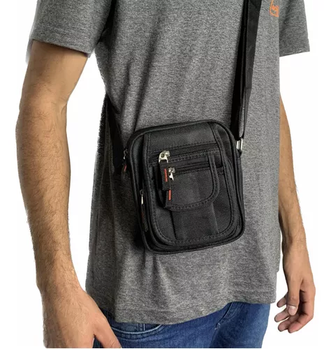 Bolsa Masculina Shoulder Bag Nécessaire Pochete Premium - Corre