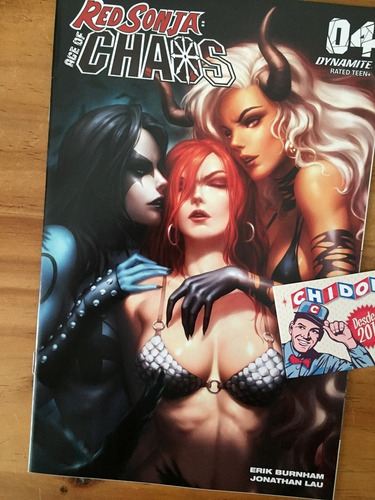 Comic - Red Sonja Age Of Chaos #2 Kunkka Kendrick Lim Sexy