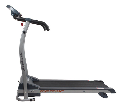 Imagen 2 de 3 de Cinta de correr eléctrica Athletic Works Advanced 390T 220V color negro y gris