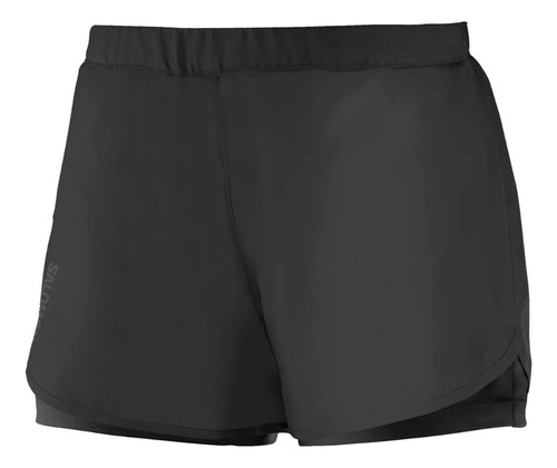 Short Salomon  Xa Sonic 2in1 Mujer Running