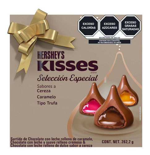 Chocolate Hershey's Kisses Selección Especial Channel 262.2g