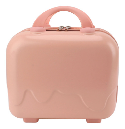 Estuche Rosa De Viaje Para Cosméticos, Miniequipaje De Mano