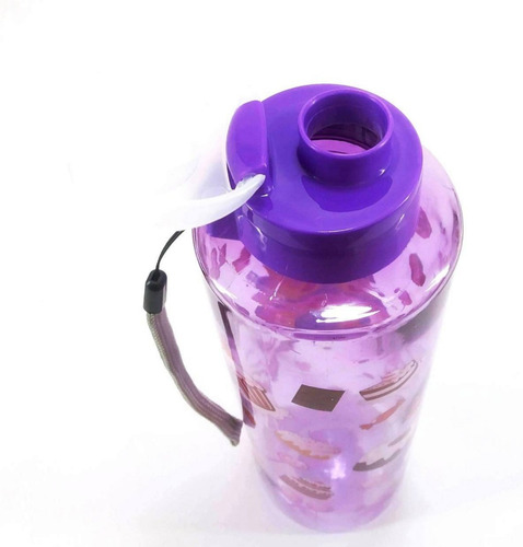 Botella Plastica Infantil Trendy 600 Ml Pico Y Tapa A Rosca