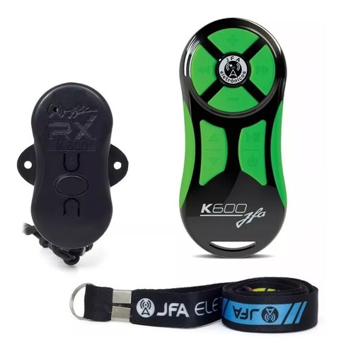 Controle Longa Distancia Completo Jfa K600 Preto / Verde