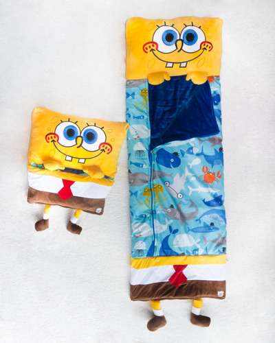 Hermoso Sleeping De Bob Esponja Para Niños Cómodo Y Cálido