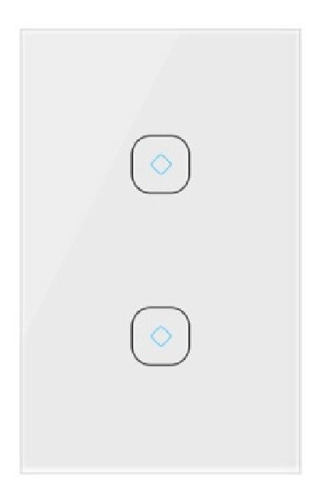 Interruptor Casa Inteligente Wifi Alexa Google Home 2 Teclas