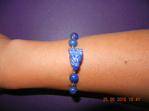 Pulsera De Lápiz Lazuli
