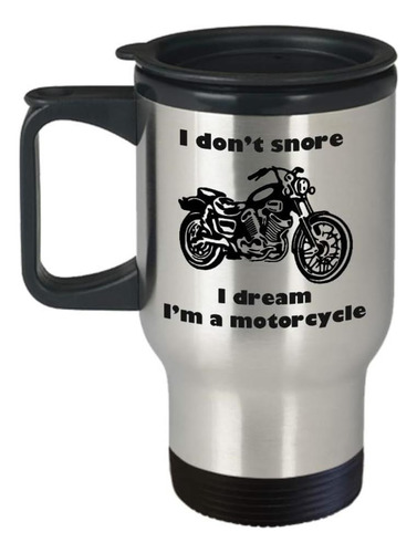 No Ronqueo, Soño Soy Una Motocicleta Novedosa De Acero De De