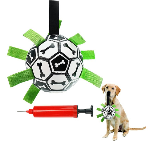 Cdipesp Dog Soccer Ball Indestructible Para Perros Outside D