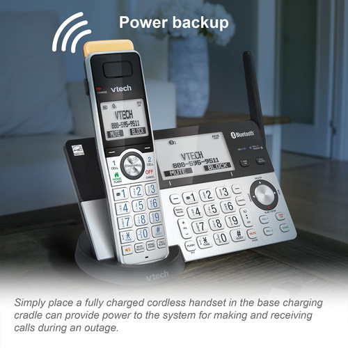 Teléfono Inalámbrico Vtech Is8151-3 De Súper Largo Alcance C