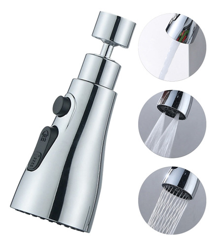 3 Functions Spray Faucet Spayer Head ,spec: Double Blade