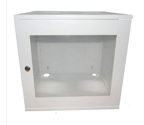 Mini Rack Parede 19 12u X 570 Preto Ou Branco + 2 Bandejas