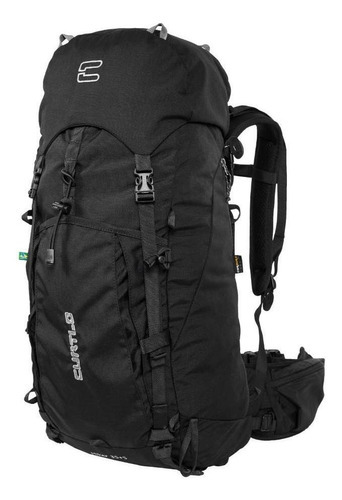 Mochila Curtlo Hiker 35+5 Cor Preto Desenho do tecido Liso