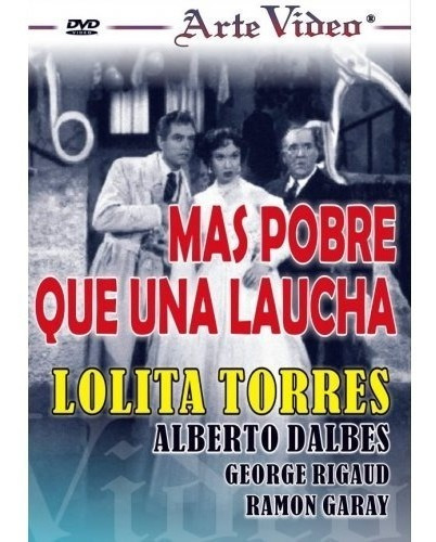 Más Pobre Que Una Laucha - Lolita Torres - Dvd Original