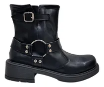 Comprar Borcegos Botitas Mujer Citadina Plataforma Taco Hebillas