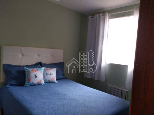 Apartamento Com 2 Dormitórios À Venda, 60 M² Por R$ 270.000,00 - Fonseca - Niterói/rj - Ap4047