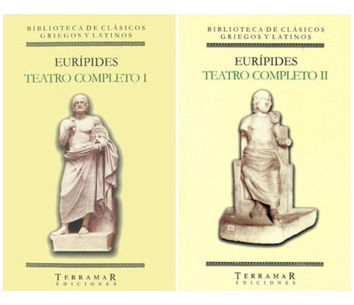 2 Libros Teatro Completo I Y Ii - Eurípides Terramar