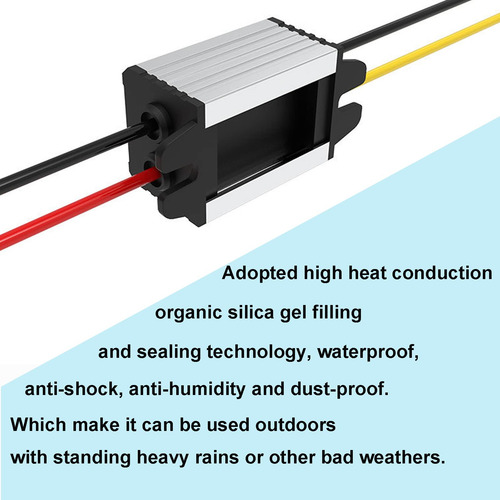 Convertidor Regulador De Voltaje De 12 V A 6 V, 3 A, 18 W, R