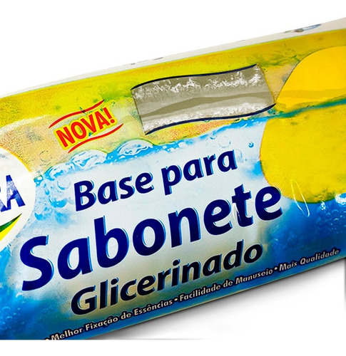 Imagem 3 de 9 de Base Glicerina Transparente Para Sabonete Nterra Spfull