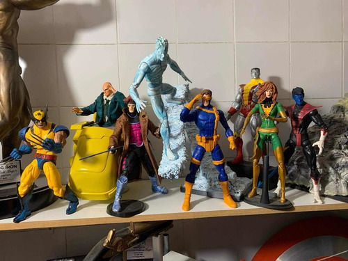 Homem De Gelo Xmen Marvel Icons Iceman Custom 30cm Leia Anún (Recondicionado)