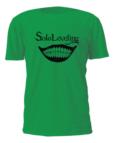 Solo Leveling Sonrisa Estatua Remera Friki Tu Eres #2