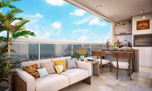 Imagem 23 de 30 de Apartamento Duplex Com 4 Dormitórios Sendo 2 Suítes, À Venda, 188 M² Por R$ 1.592.820 - Vila Guilhermina - Praia Grande/sp - Ad0008