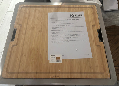 Tarja Kraus Fregadero De Cocina De Acero Inoxidable (Usado)