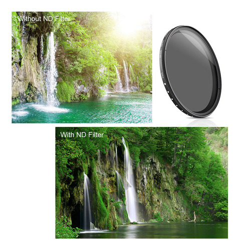 Filtro Nd 8 Pasos Variable 62mm Nd2 A 400 - K&f Concept