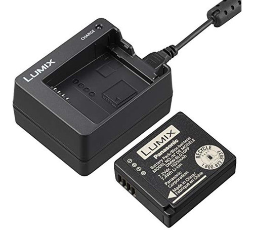 Panasonic Dmw-zstrv Lumix - Bateria Y Cargador Externo, Col