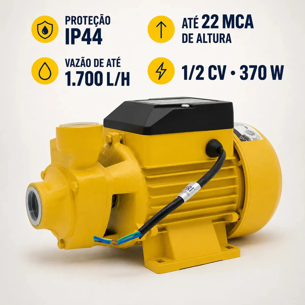 Ferrari Bc Acquapump Amarelo 60hz 220v