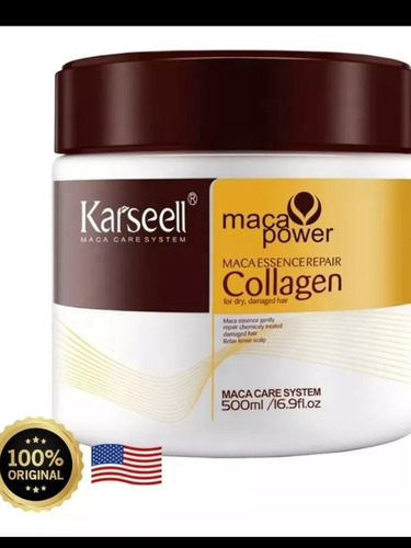 Karseel Mascarilla Con Colágeno 500ml Original Tratamiento  