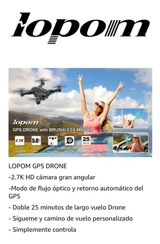 Lopom gps sale drone