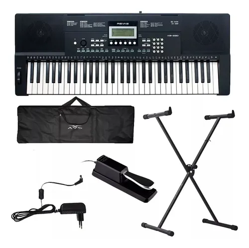 comprar Teclado Roland Revas Kb 330 61 Teclas Kb330 + Kit