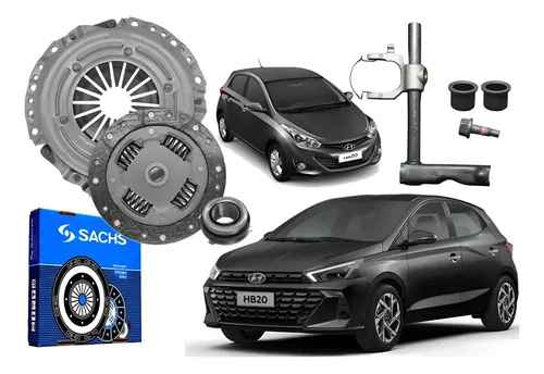 Kit Embreagem + Garfo Hb20 Hb20s 1.0 12v 3 Cilindros