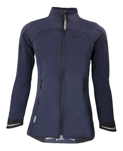 Campera Celer Ansilta Dama Ciclismo Urbano Cortaviento