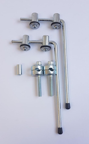 Imagen 3 de 4 de Parabrisas + Soporte Pro Screen Moto Tvs Rtr 200 Fi 4v