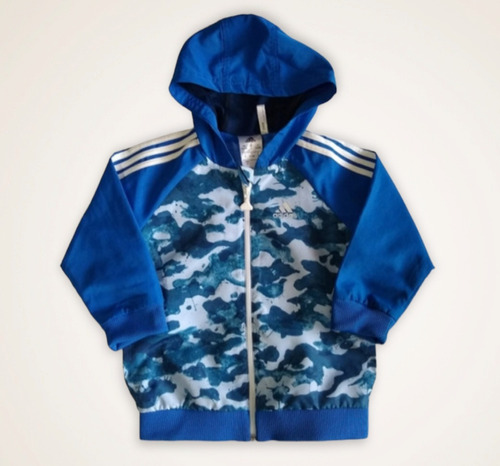 Campera adidas Rompevientos Niños Chaqueta Microfibra