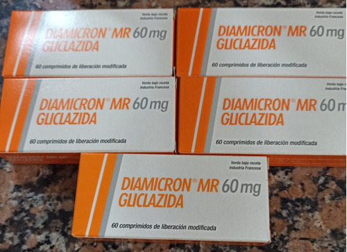 Diamicron 60 Mg Por 60 Comprimidos 