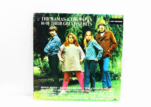 Lp Vinil - Mamas And The Papas - 16 Of Their Greatest Hits