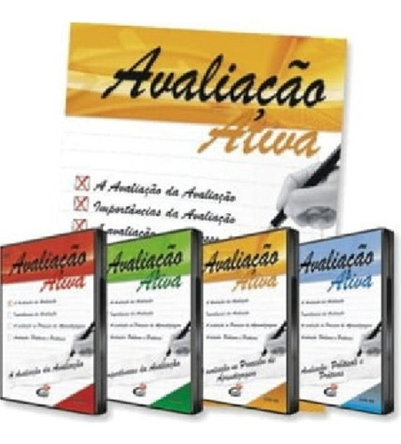 Dvds Avaliação Ativa Editora Cedic Dvds Pedagógicos