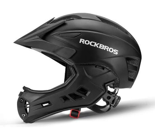 Casco De Ciclismo Rockbros De Cara Completa Para Niños