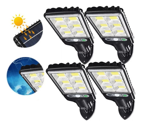 Luz De Pared Solar Para Exteriores, 4 Piezas