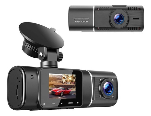 Dual Dash Cam Grabadora De Vídeo For Coche Car Dvr Video