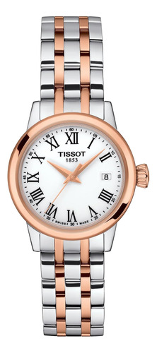Reloj De Vestir Tissot Classic Dream De Acero Inoxidable, Or